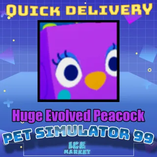 Huge Evolved Peacock