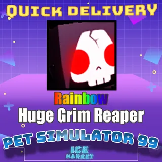 Rainbow Huge Grim Reaper