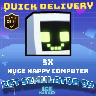 Huge Happy Computer