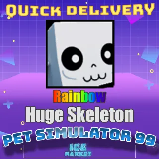 Rainbow Huge Skeleton