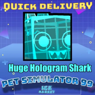 Huge Hologram Shark