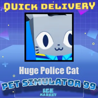 Huge Police Cat