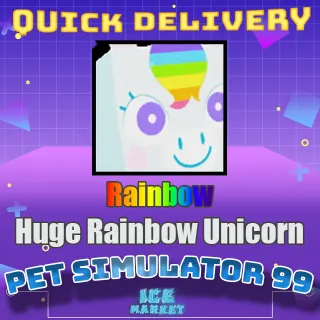 Rainbow Huge Rainbow Unicorn