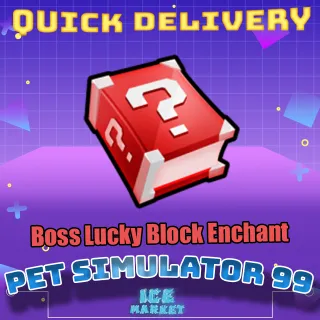 Boss Lucky Block Enchant