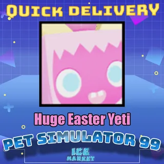 Huge Easter Yeti