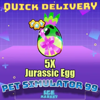 Jurassic Egg 5x