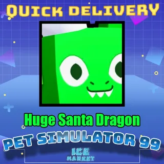 Huge Santa Dragon