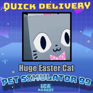 Huge Easter Cat