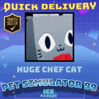 Huge Chef Cat