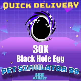 Black Hole Egg 30x