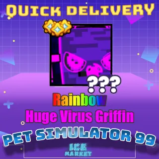Rainbow Huge Virus Griffin