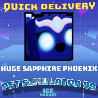 Huge Sapphire phoenix