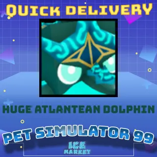 Huge Atlantean Dolphin