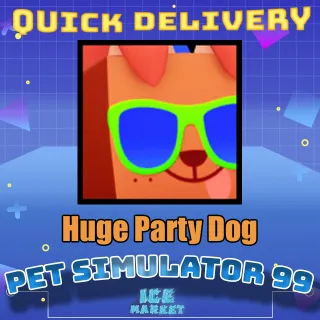 Huge Party Dog