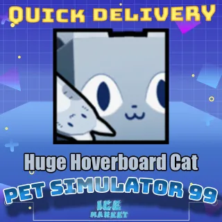 Huge Hoverboard Cat