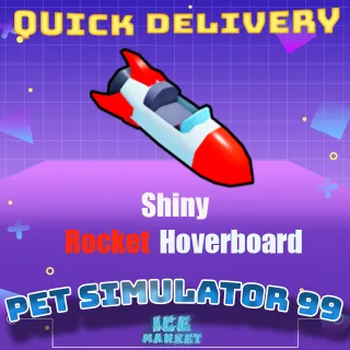 Shiny Rocket Hoverboard