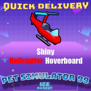Shiny Helicopter Hoverboard