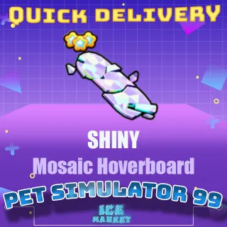 Shiny Mosaic Hoverboard