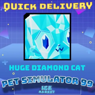 Huge Diamond Cat