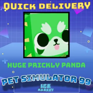 Huge Prickly Panda