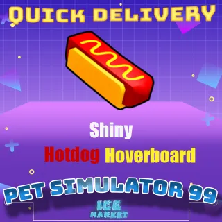 Shiny Hotdog Hoverboard