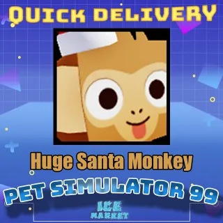 Huge Santa Monkey