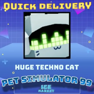 Huge Techno Cat