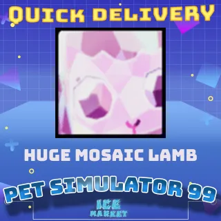 Huge Mosaic Lamb