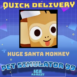 Huge Santa Monkey