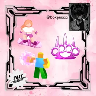 LOVERBOARD| BRASS KNUCKLES | GLITTER STYLE - BADDIES