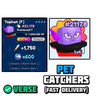 Pet Catchers | Tophat (F)