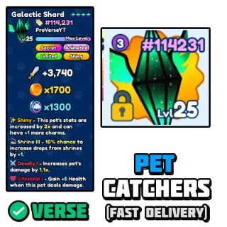 Pet Catchers | Shiny Galactic Shard