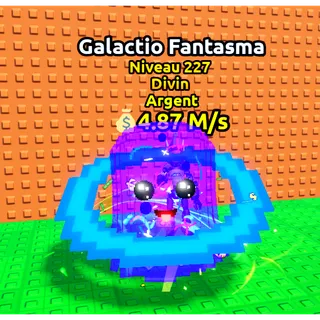 Galactio Fantasma Money 4.87M/s (LV227) - Escape Tsunami for Brainrots - Roblox