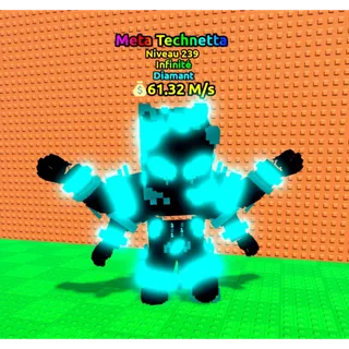 Meta Technetta Diamant- Infinity - Escape Tsunami for Brainrots Level 239- 61M/s