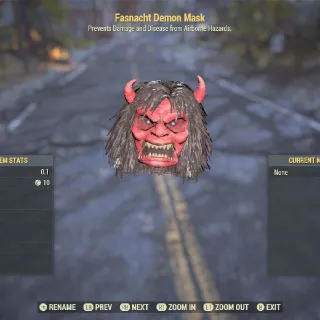 Fasnacht Demon Mask