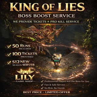 S12⚡50x T4 Kill Uber Belial Boss Kill Torment IV Belial⚡We Offer Ticket Betrayer’s Husk 