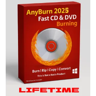 AnyBurn Pro 2025 lifetime license