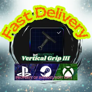 Vertical Grip 3/III Blueprint arc raiders