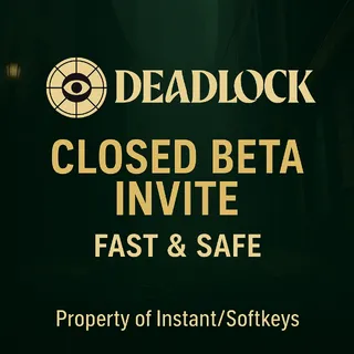2x Deadlock Closed beta invite 