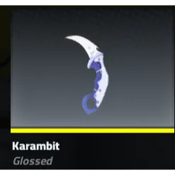Counter blox Karambit Glossed