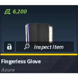 Counter Blox Fingerless Glove Azure