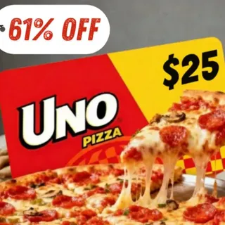 $25 Uno Pizza Gift eCard