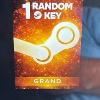 1 random steam game key