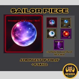 GOJO V2 - STRONGEST OF TODAY w/ F SKILL ; SAILOR PIECE