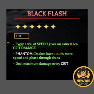 BLACK FLASH +10 [AOTR]