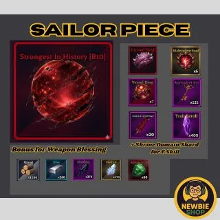 SUKUNA V2 - STRONGEST IN HISTORY w/ F SKILL + B10 WEAPON MATTS ; SAILOR PIECE