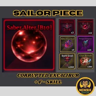 CORRUPTED EXCALIBUR ; SAILOR PIECE