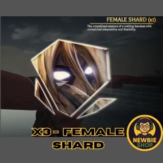 x3 FEMALE SHARD | AOTR