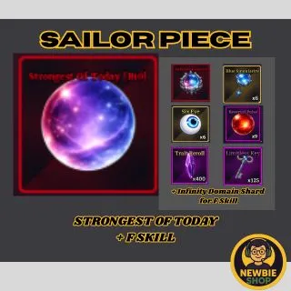 GOJO V2 - STRONGEST OF TODAY w/ F SKILL ; SAILOR PIECE