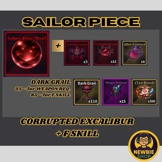 CORRUPTED EXCALIBUR ; SAILOR PIECE